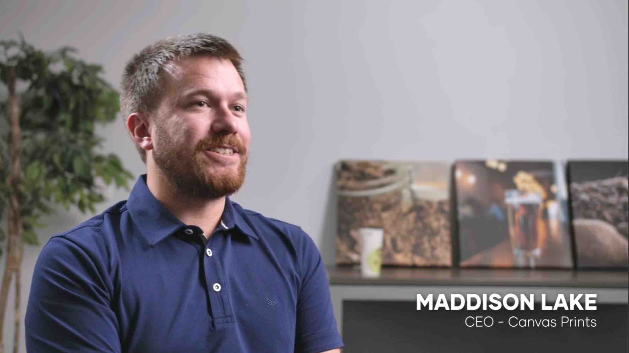 Madison Lake, CanvasPrint founder